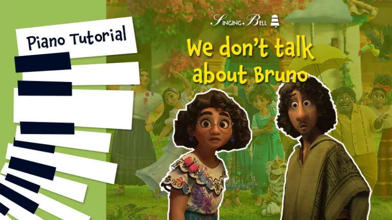 We Don't Talk About Bruno - Piano Tutorial, Sheet Music