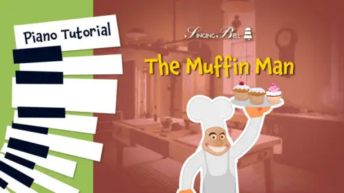 The Muffin Man – Piano Tutorial, Notes, Chords, Sheet Music