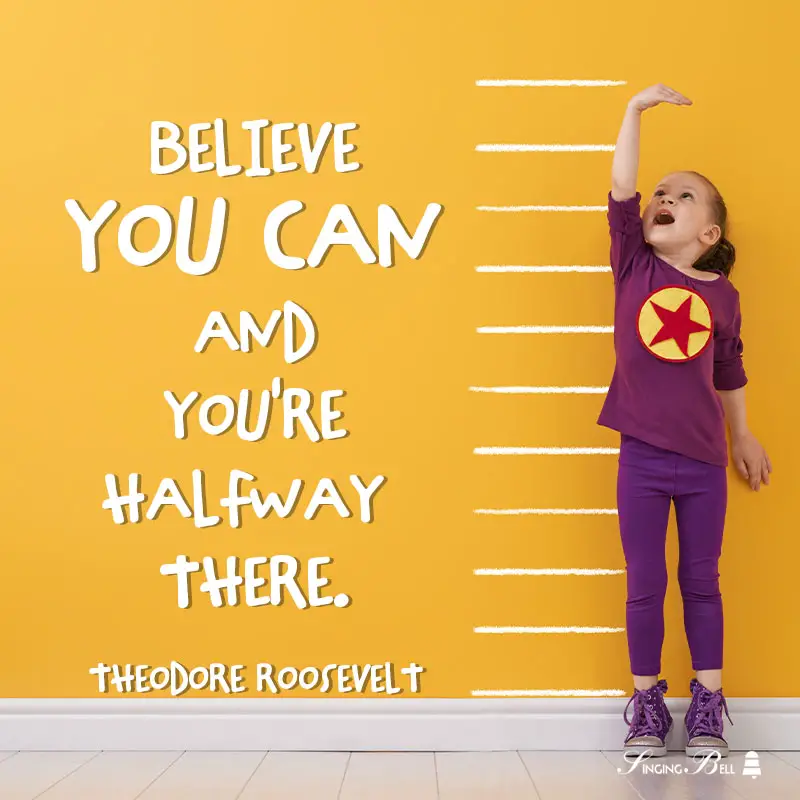 encouraging-quotes-for-kids-2 : Singing Bell Encouraging quote for kids.