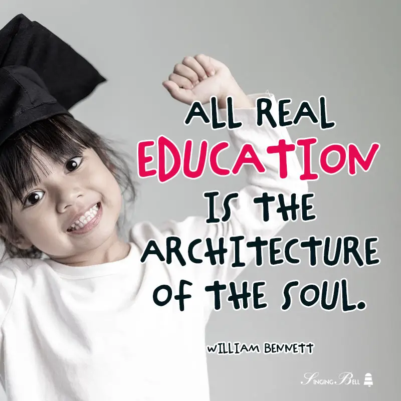 graduation-quotes-for-kindergarten-1 : Singing Bell Graduation quote for kindergarten.