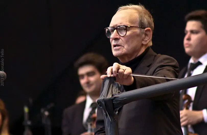 Ennio Morricone - Photo by Gonzalo Tello.