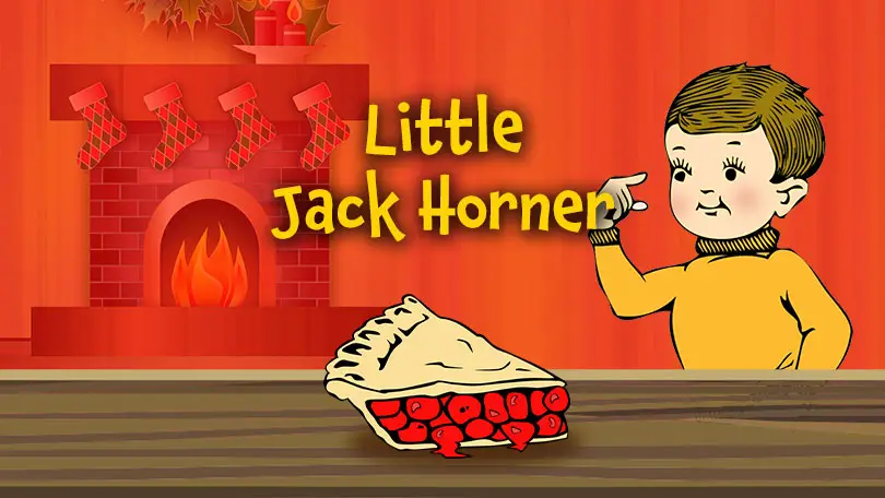 Little Jack Horner nursery rhyme