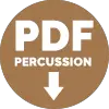 Shape of you - Free Percussion sheet music PDF download