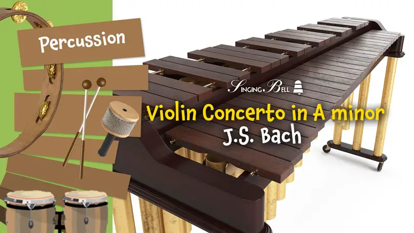 Percussion-Bach-Violin-Concerto-A-Minor-SOCIAL : Singing Bell Bach's Violin Concerto in A minor Marimba Sheet Music