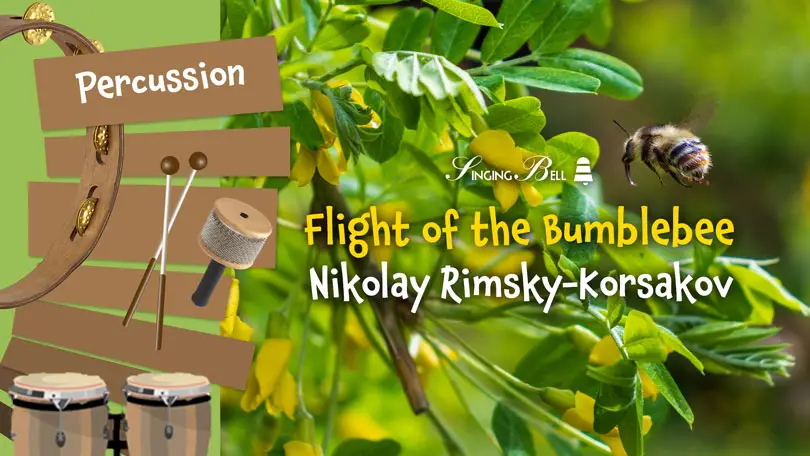 Percussion-Flight-of-the-Bumblebee-SOCIAL : Singing Bell Flight of the Bumblebee Marimba Sheet Music