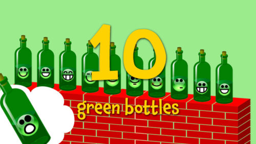 Ten Green Bottles