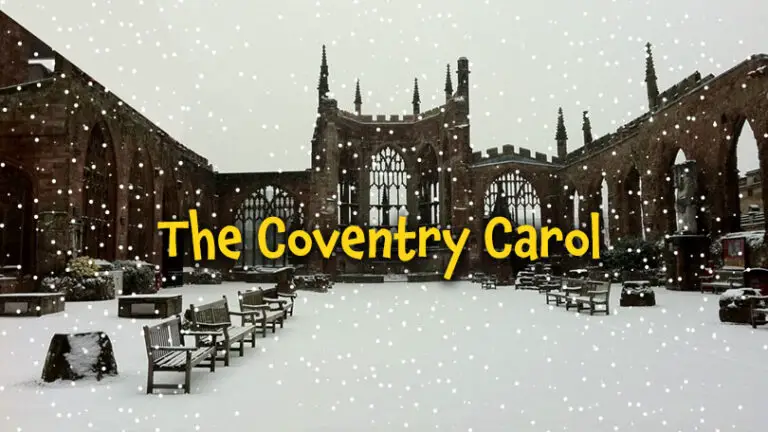 Coventry Carol Traditional English Christmas Carol