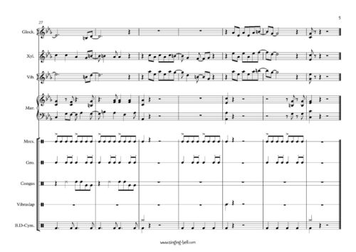 We don't talk about Bruno - Percussion Ensemble Sheet Music
