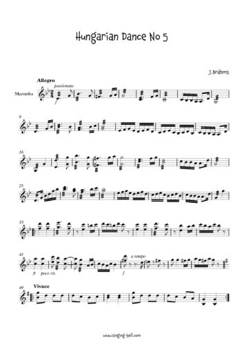 Hungarian_Dance_No_5-marimba-sheet-music-singing-bell_Page_1