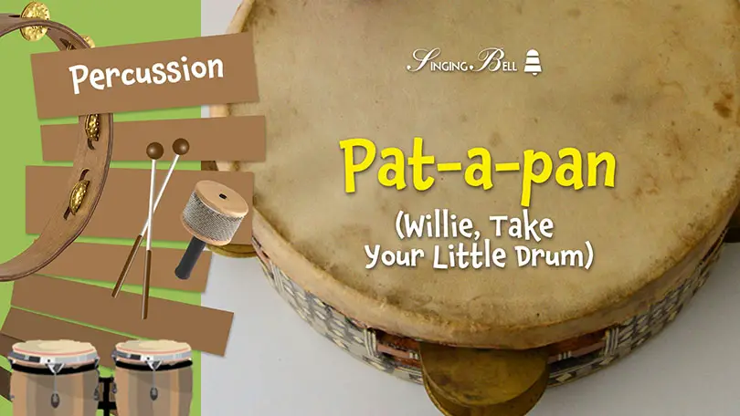 Pat-a-pan Percussion and Orff arrangements.
