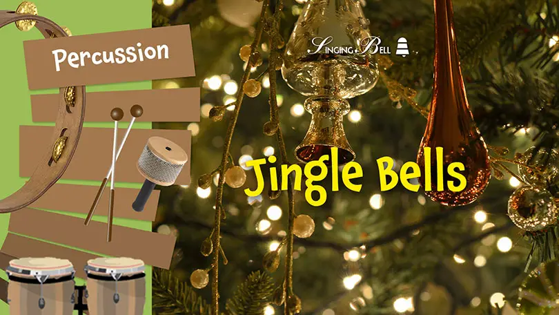 Jingle Bells percussion marimba Orff arrangement.