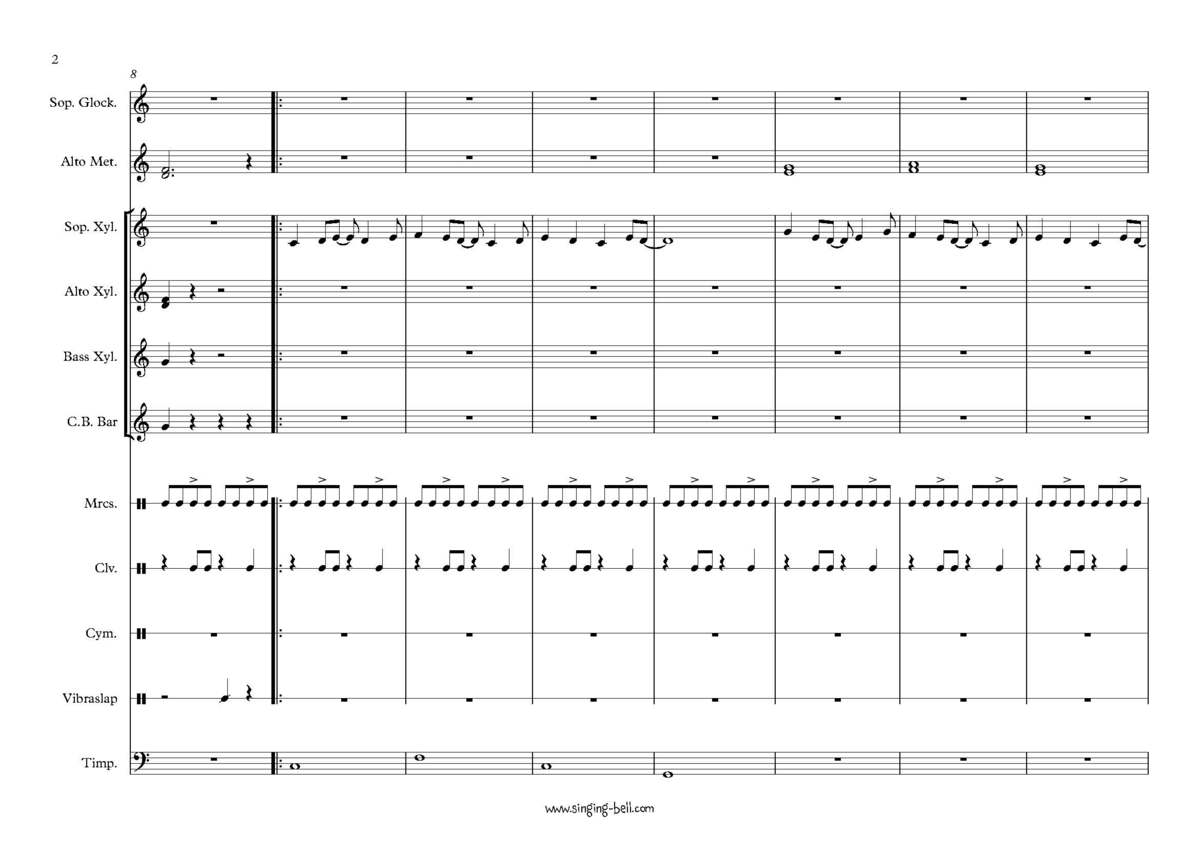 The-Lion-Sleeps-Tonight-orff-sheet-music-pdf-singing-bell_Page_2