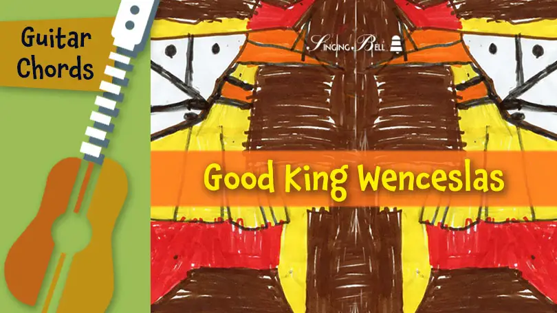 Good King Wenceslas guitar chords tabs sheet music printable PDF - free download