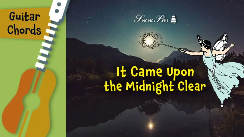 It Came Upon the Midnight Clear guitar chords tabs sheet music printable PDF - free download