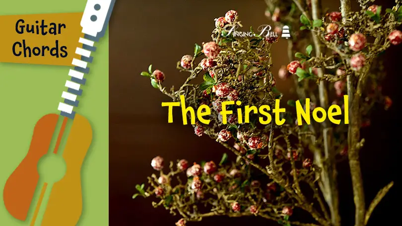 Guitar_The_First_Noel_SOCIAL : Singing Bell The First Noel guitar chords tabs sheet music printable PDF - free download