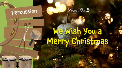We Wish You A Merry Christmas – Percussion Ensemble Sheet Music