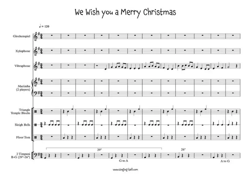 We-Wish-you-a-Merry-Christmas percussion-freesheet-music-pdf-singing-bell