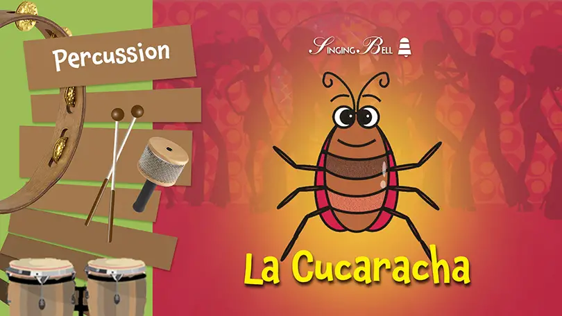 la cucaracha percussion orff sheet music