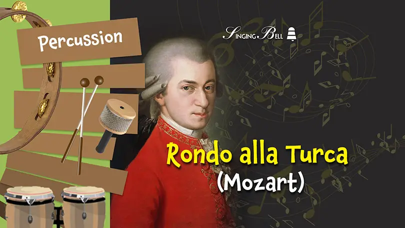 rondo alla turca mozart percussion sheet music