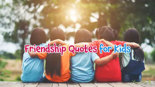 Friendship Quotes for Kids