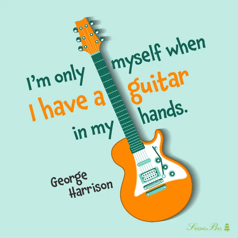 35+ Guitar Quotes for Kids to Inspire Love for the 6 Strings : Singing Bell