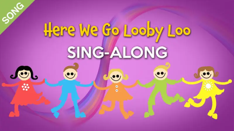 Here We Go Looby Loo Free Nursery Rhymes