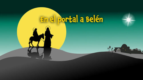 En el portal a Belen