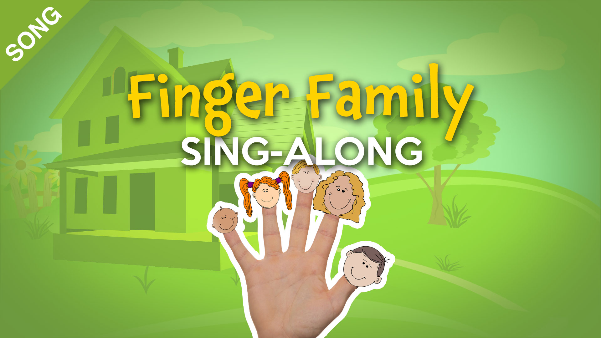 Finger Family Song Original Version Family Sing Daddy finger along голубой. Family sing