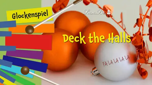 Deck the Halls free xylophone glockenspiel sheet music