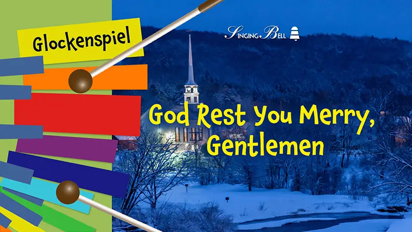 God rest you merry Gentlemen free xylophone glockenspiel sheet music