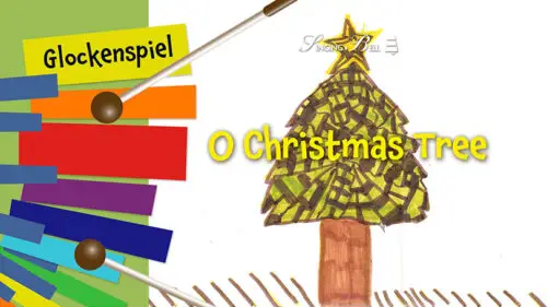 christmas tree glockenspiel xylophone sheet music
