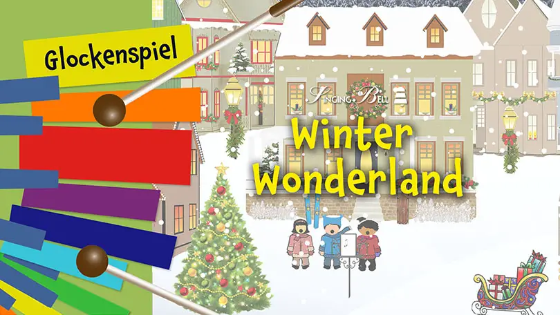 Winter Wonderland glockenspiel xylophone sheet music