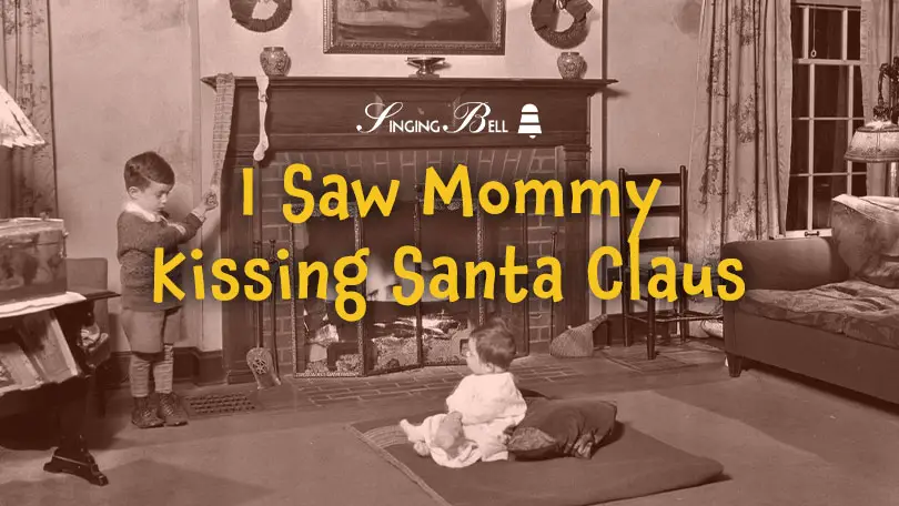 I Saw Mommy Kissing Santa Claus karaoke