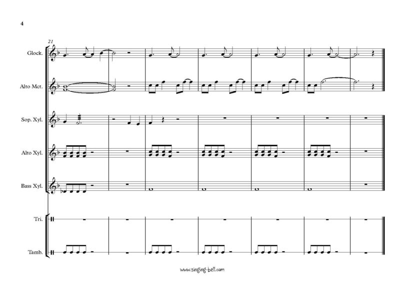 Do you want to build a snoeman frozen orff sheet music p.4