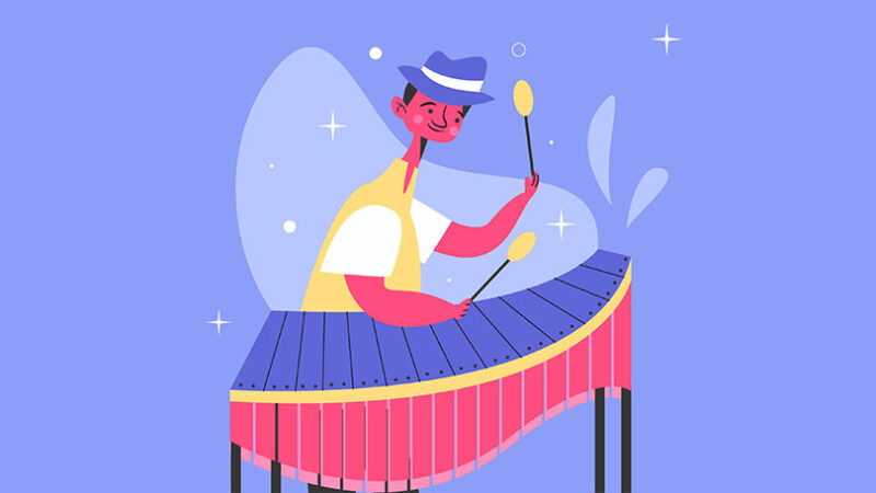 Best Free Percussion Sheet Music : Singing Bell