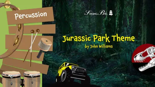How to Play Jurassic Park on Percussion – Percussion Ensemble Sheet Music