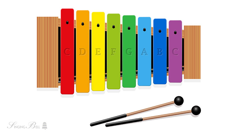 Glockenspiel Xylophone Notes