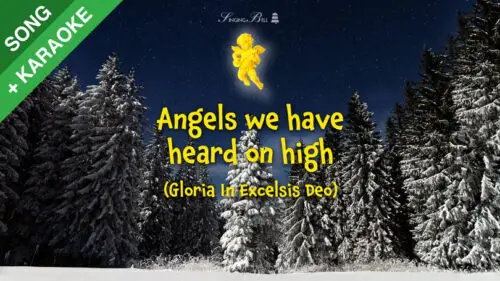 Angels-we-have-heard-on-high-SONG-KARAOKE-SOCIAL : Singing Bell Angels We Have Heard On High (Les Anges Dans Nos Campagnes)