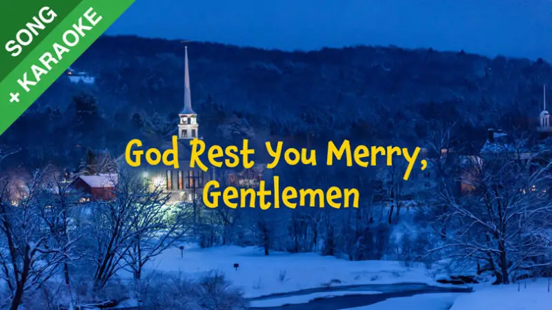 God rest you merry Gentlemen | Free Audio, Sheet Music