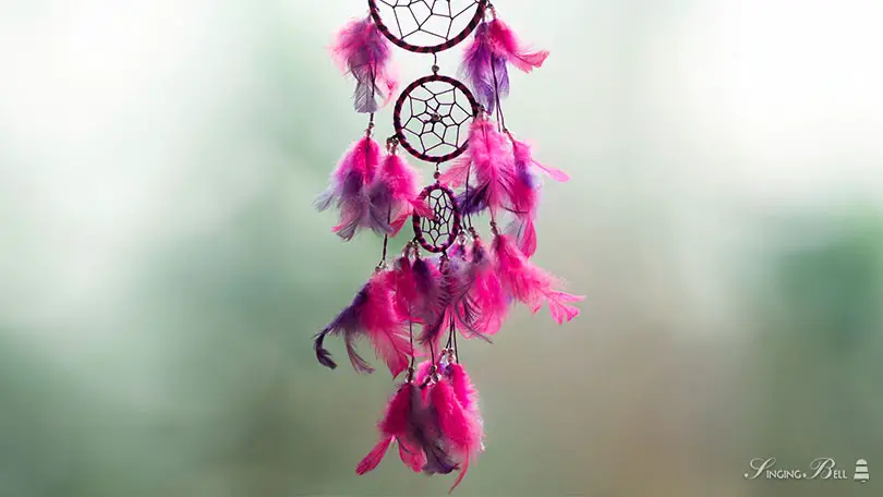 Dreamcatcher-2 : Singing Bell Native American traditional item.
