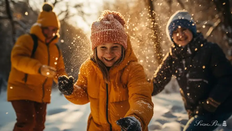 Winter's connection to Nature : Singing Bell
