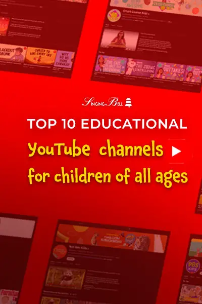 Top Educational YouTube channels for kids : Singing Bell Top Educational YouTube channels for kids