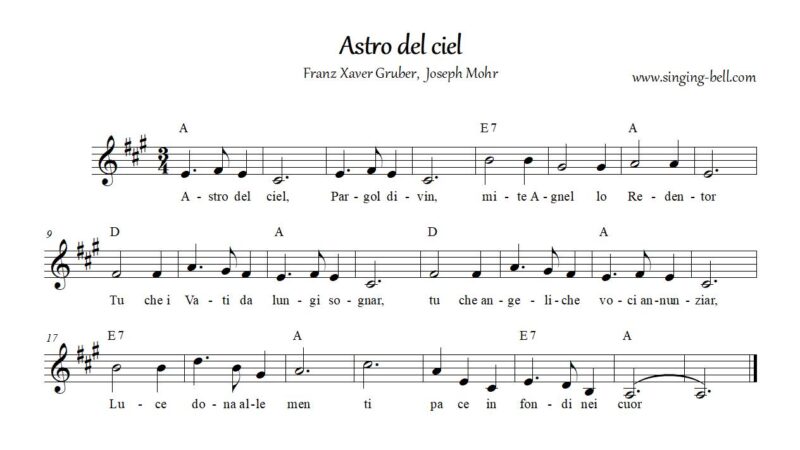Astro del Ciel : Singing Bell