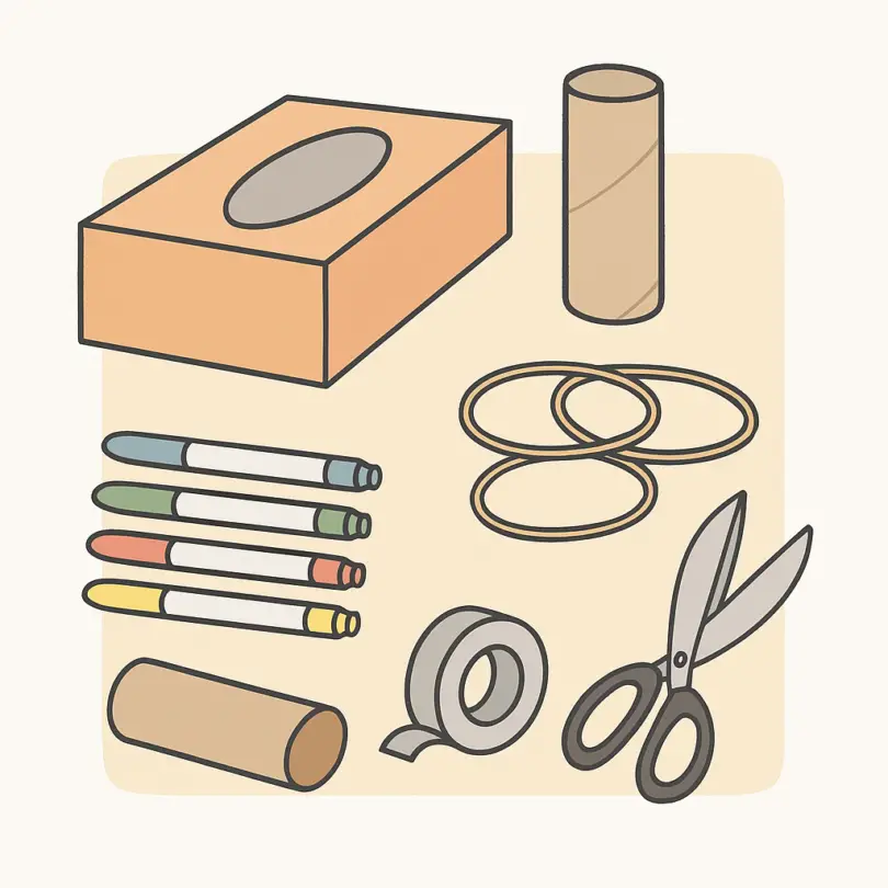Box Guitars - Materials needed : Singing Bell Box Guitars - Materials needed