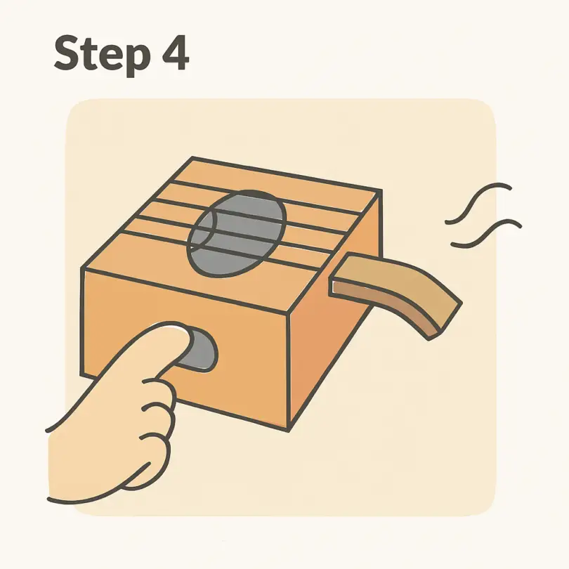 Box Guitars - Step 4 : Singing Bell Box Guitars - Step 4
