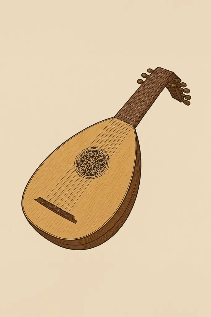 lute-instruments-of-the-1500s-Singing-Bell : Singing Bell lute