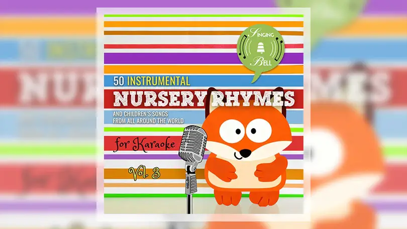 50 Instrumental Nursery Rhymes for Karaoke, Vol. 3 Social Cover